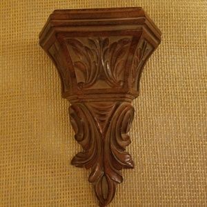 Wood Accent Sconce/Shelf